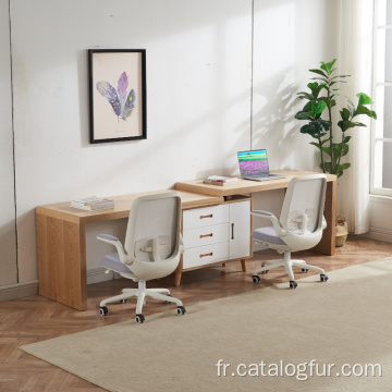 Table de bureau en bois simple avec bureau d&#39;ordinateur de bureau de salle d&#39;étude de tiroir